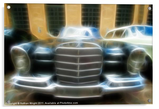 Electric Merc Acrylic by Nathan Wright