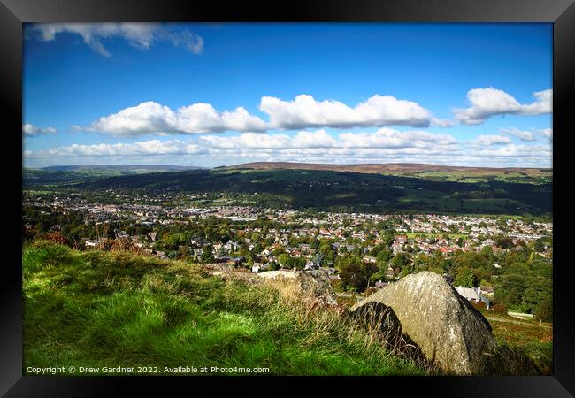 Ilkley Moor Framed Print by Drew Gardner