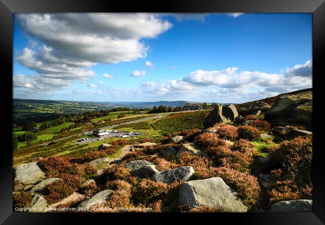 Ilkley Moor Framed Print by Drew Gardner