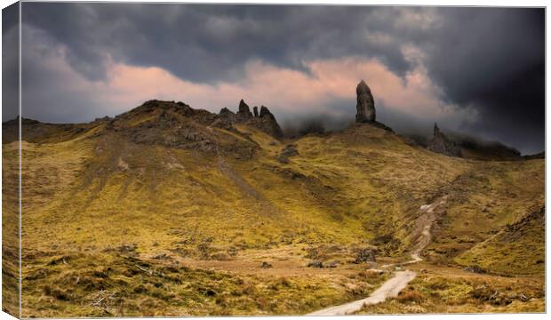 The Old Man of Storr Canvas Print by Leighton Collins