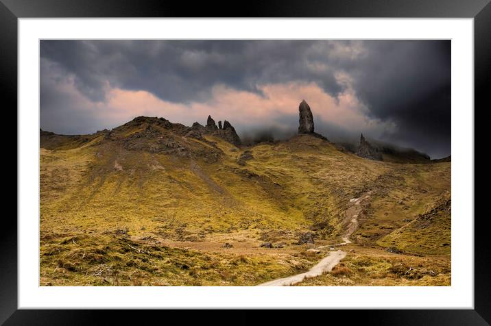 The Old Man of Storr Framed Mounted Print by Leighton Collins