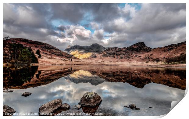  Lake District - Blea Tarn.  Print by Will Ireland Photography