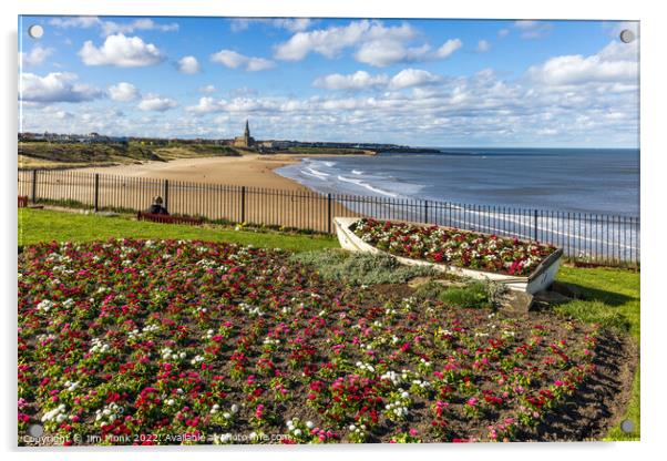 Sharpness Point View, Tynemouth Acrylic by Jim Monk