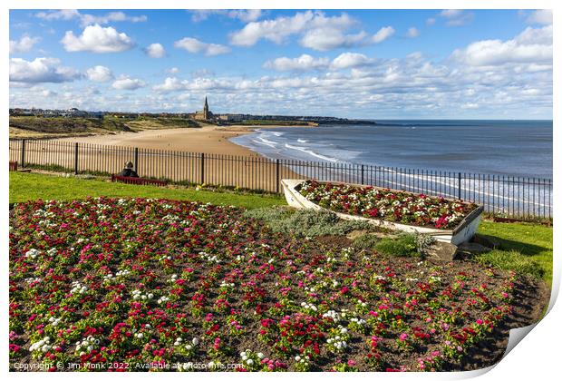 Sharpness Point View, Tynemouth Print by Jim Monk