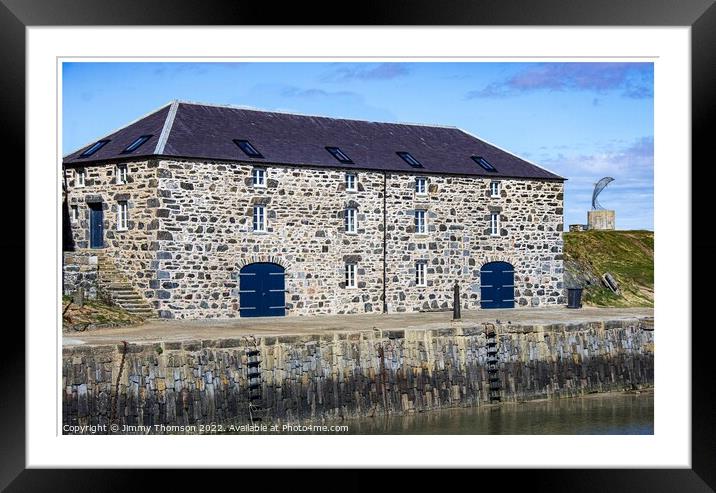 Building on the pier  Framed Mounted Print by Jimmy Thomson