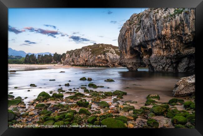 Cuevas del Mar Beach Framed Print by DiFigiano Photography