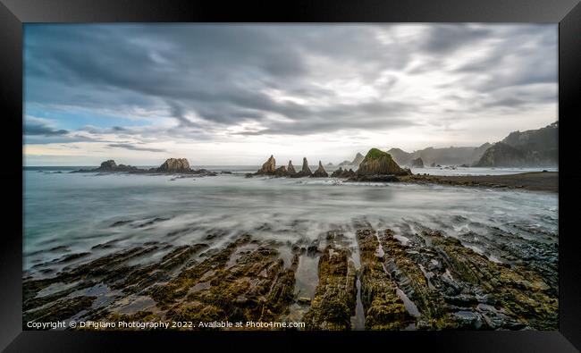 Gueirua Beach Framed Print by DiFigiano Photography