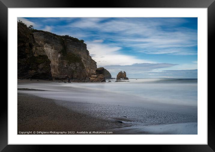 Playa de Portizuelo  Framed Mounted Print by DiFigiano Photography