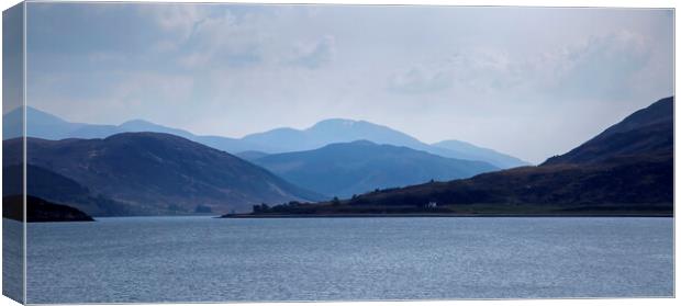 Loch Broom at Ullapool Canvas Print by Leighton Collins