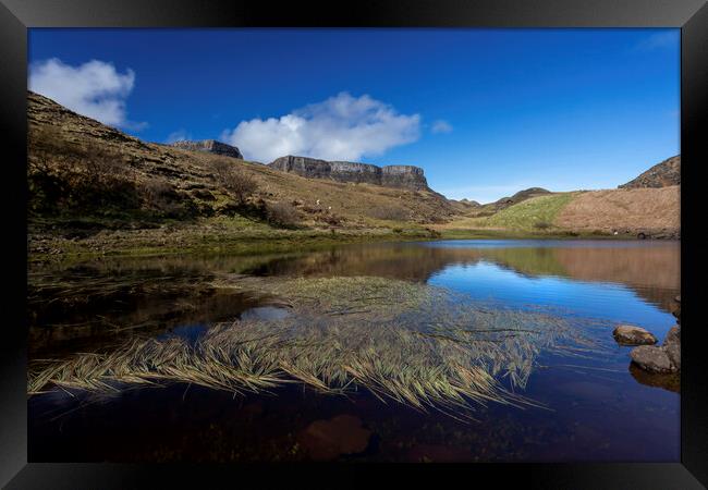 The Quiraing on the Isle of Skye Framed Print by Leighton Collins