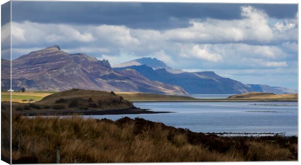 The Scottish Highlands Canvas Print by Leighton Collins