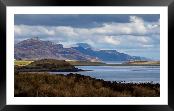 The Scottish Highlands Framed Mounted Print by Leighton Collins