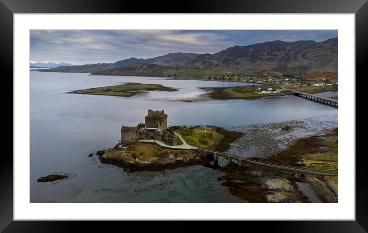Eilean Donan Castle Framed Mounted Print by Leighton Collins