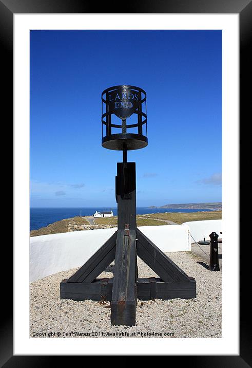 Beautiful Lands End Beacon Framed Mounted Print by Terri Waters
