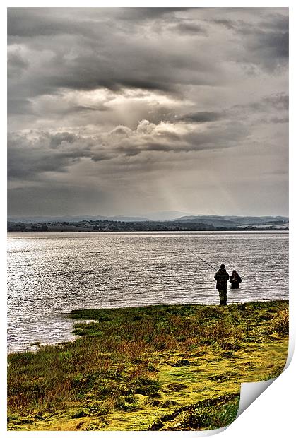 Fishing For Supper Print by Jacqi Elmslie