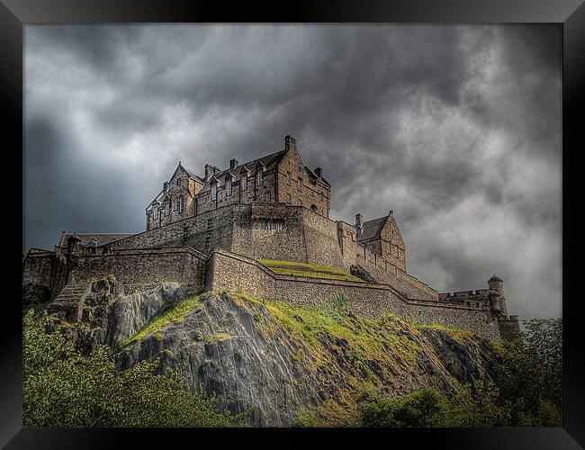 Edinburgh Castle Scotland Framed Print by Aj’s Images