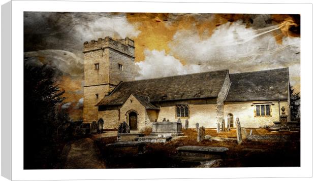  St Sannans church Canvas Print by paul holt