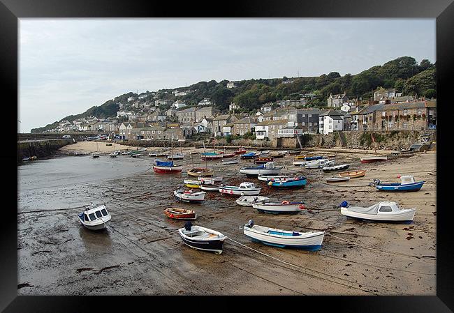 mousehole Framed Print by michelle rook
