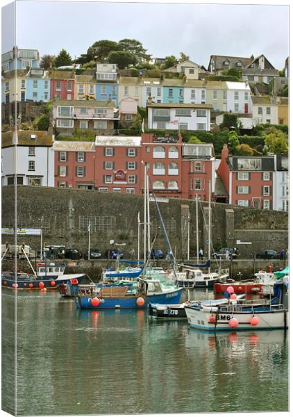 Colourful Brixham Canvas Print by graham young