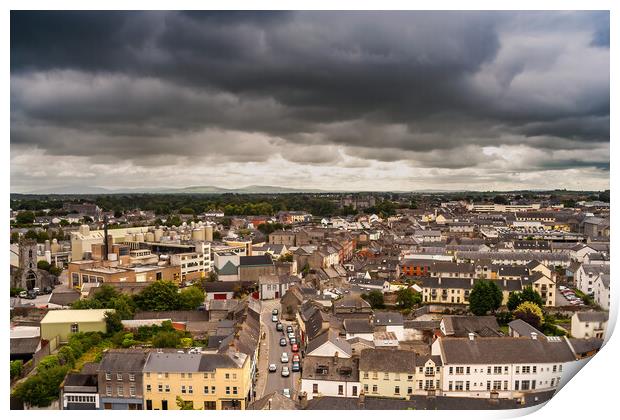 City of Kilkenny in Ireland Print by Artur Bogacki