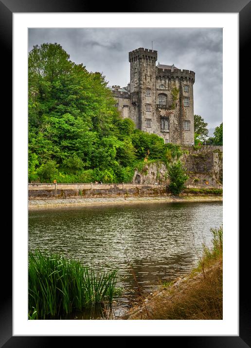 Kilkenny Castle At River Nore In Ireland Framed Mounted Print by Artur Bogacki