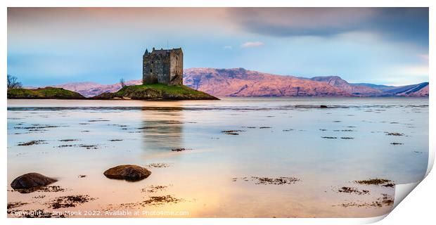 Castle Stalker, Scotland Print by Jim Monk