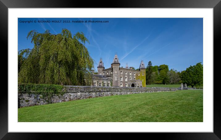 Newton House at Dinefwr Park Framed Mounted Print by RICHARD MOULT