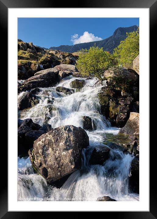 Afon Idwal Framed Mounted Print by Rory Trappe