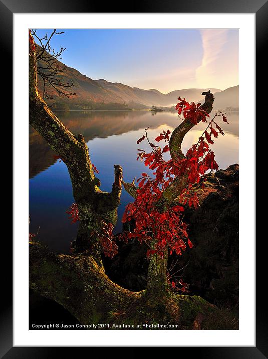 Ullswater Framed Mounted Print by Jason Connolly