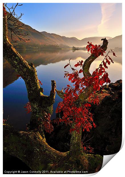 Ullswater Print by Jason Connolly