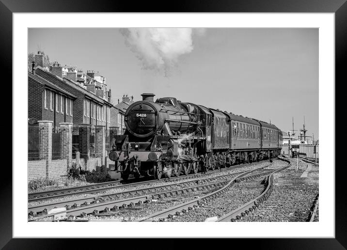 5428 "Eric Treacy" sets off for Pickering  Framed Mounted Print by Richard Perks