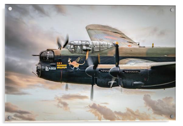 Lancaster Leader Acrylic by J Biggadike