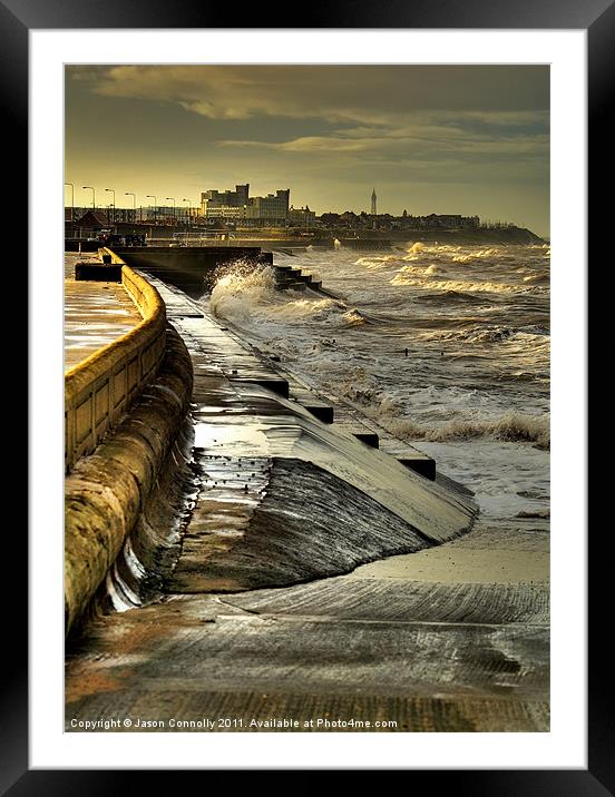 Fylde Coast Views Framed Mounted Print by Jason Connolly