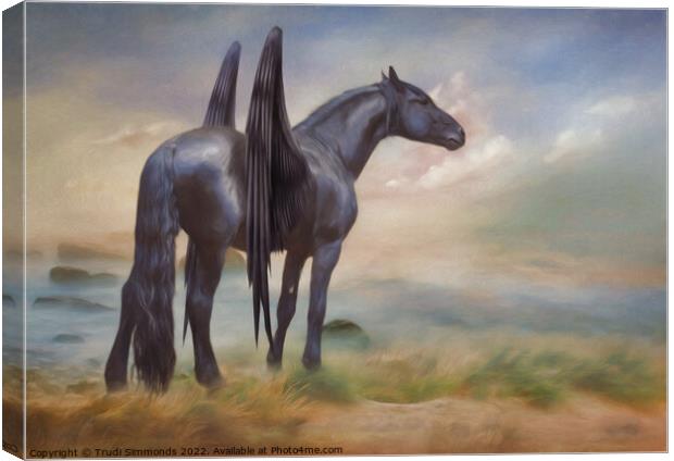 The Guardian Canvas Print by Trudi Simmonds