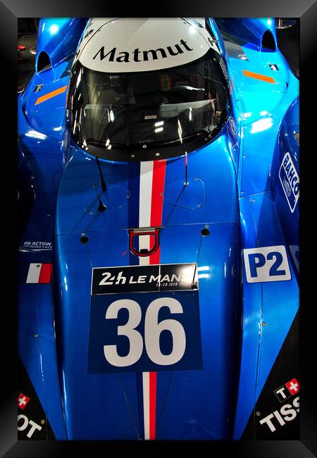 Alpine A470-Gibson Sports Motor Car Framed Print by Andy Evans Photos