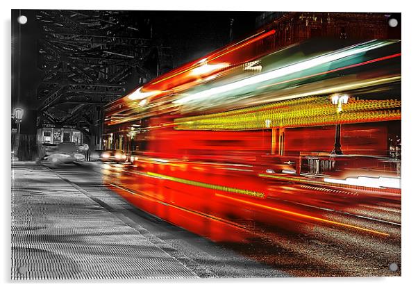 tyne bridge Acrylic by Northeast Images