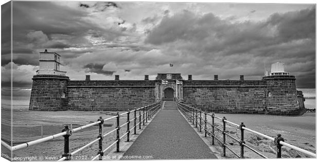 Fort Perch Rock New Brighton Canvas Print by Kevin Smith