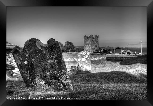 Kilclief Castle Framed Print by David McFarland