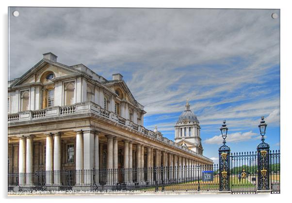 University of Greenwich Acrylic by Karen Martin