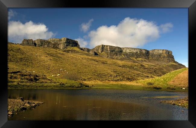The Quiraing Framed Print by Leighton Collins