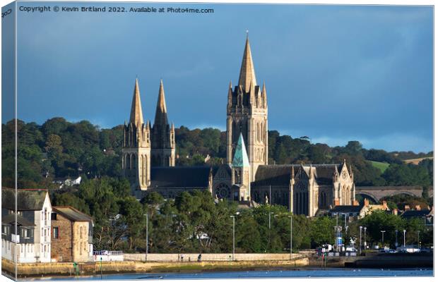 Truro Cathedral Canvas Print by Kevin Britland