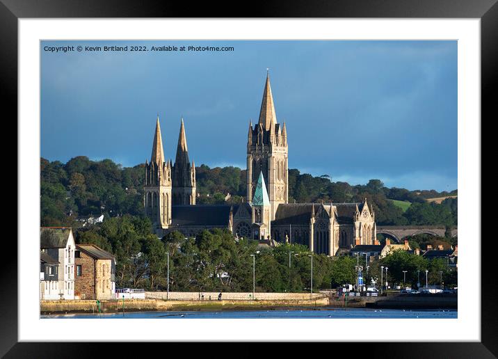 Truro Cathedral Framed Mounted Print by Kevin Britland