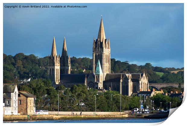 Truro Cathedral Print by Kevin Britland