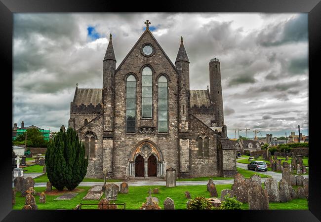 St Canice Cathedral in Kilkenny Framed Print by Artur Bogacki