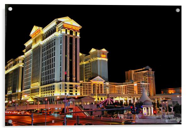 Caesars Palace Las Vegas United States Of America Acrylic by Andy Evans Photos