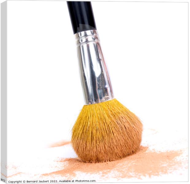 Make-up brush Canvas Print by Bernard Jaubert