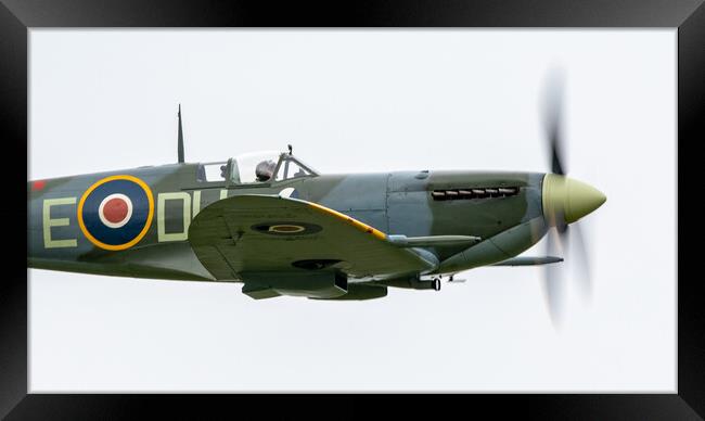 Spitfire Mk Vb Framed Print by J Biggadike