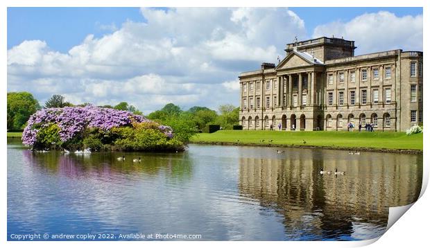 Lyme Park Print by andrew copley