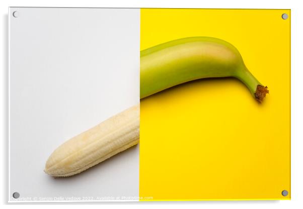 Banana cut Acrylic by Sergio Delle Vedove