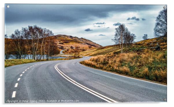 Loch Tarff - Fort Augustus - Scotland Acrylic by Peter Gaeng